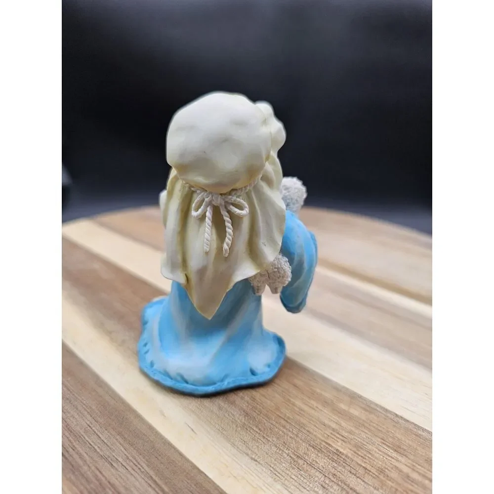 Enesco 1993 Priscilla Hillman Sharing The Gift Of Friendship Cat Figurine Number